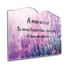 Plaque funéraire lavande-au-soleil 25 Plaquedeces.fr
